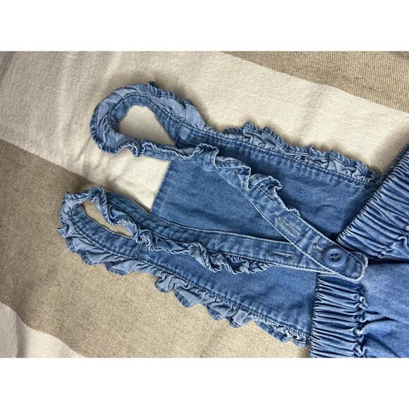 Hanna Andersson Shortalls Romper - Size 12-18 Months - Picture 4 of 5